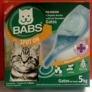 Pipetas Gatos BABS x un.