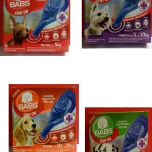 Pipetas Perros 5 a 10 Kg. BABS x un.